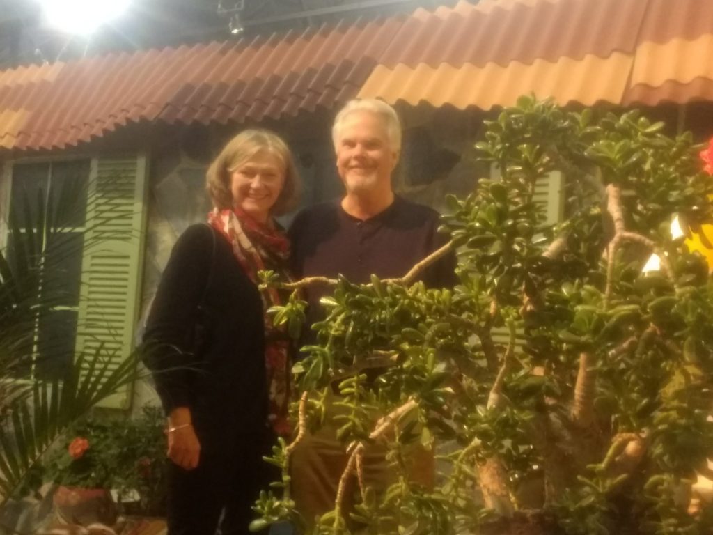 Russ & Carol at 2020 Philly Flower Show