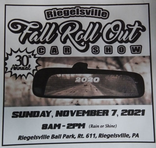 Riegelsville Fall Roll Out 2021 Keystone Chapter