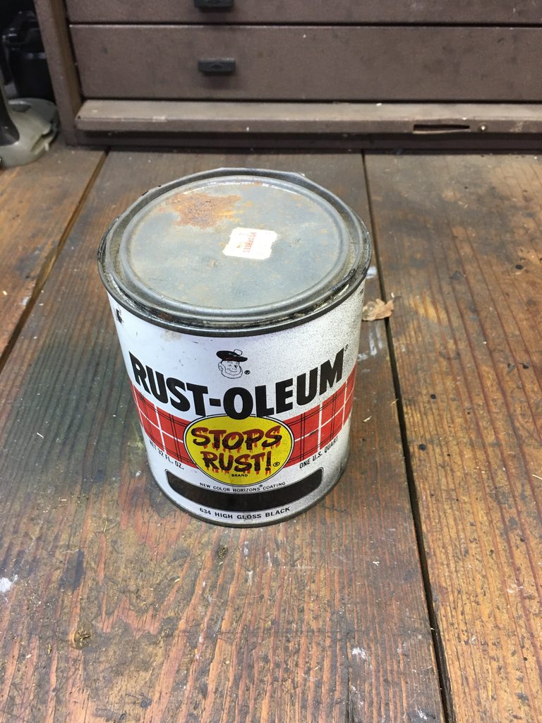 50 year old Rust-Oleum